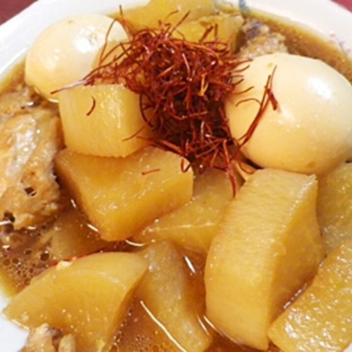 圧力鍋で作る 手羽先大根卵 レシピ 作り方 By Bapaksan 楽天レシピ